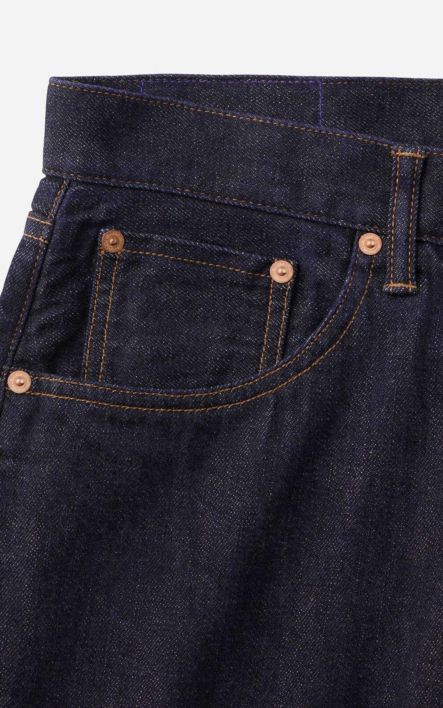 Japan Blue JMJE1300 Selvedge Wide Jeans Indigo 12oz