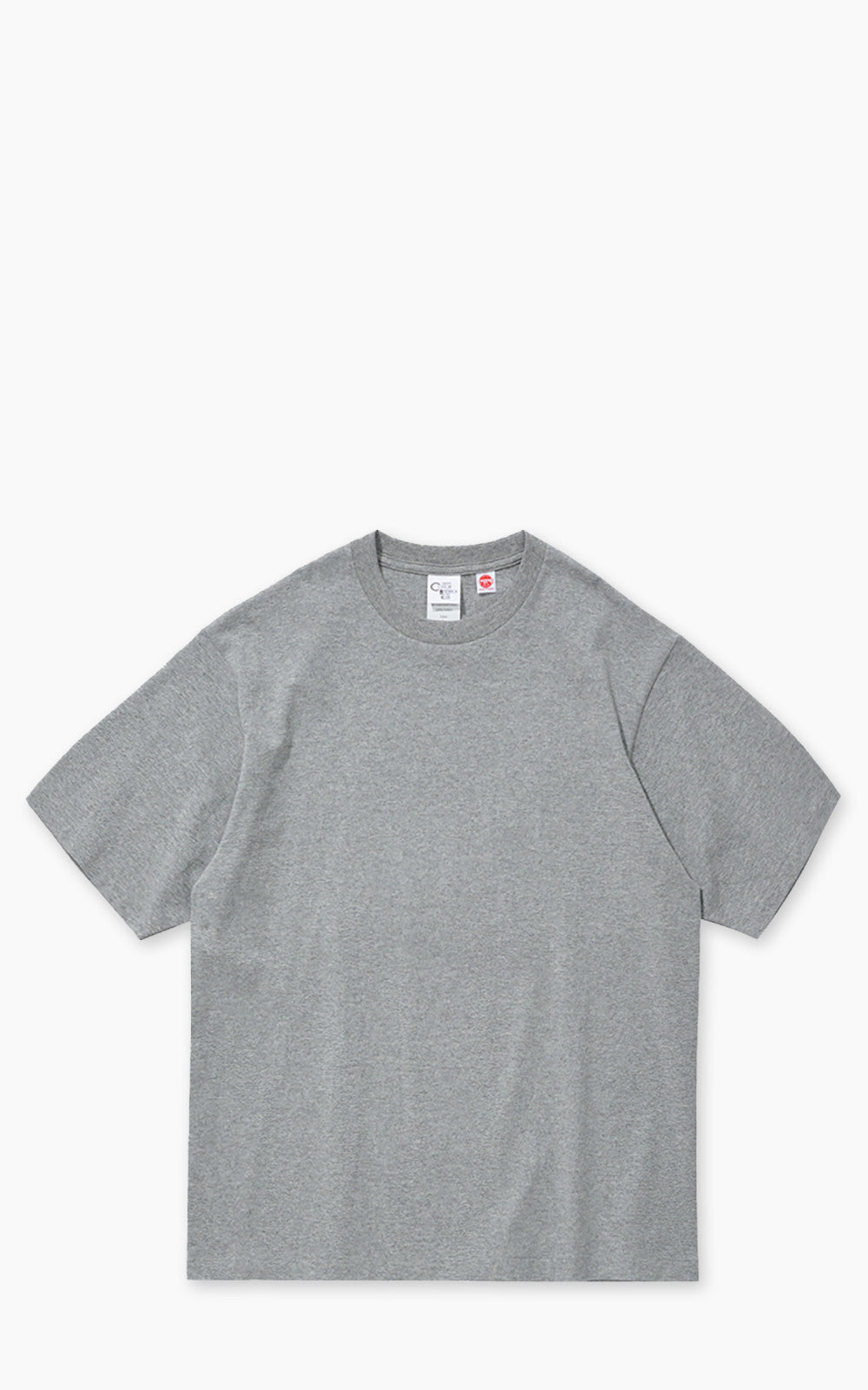 Cotton Research Club S/S Tubular T-Shirt Heather Grey