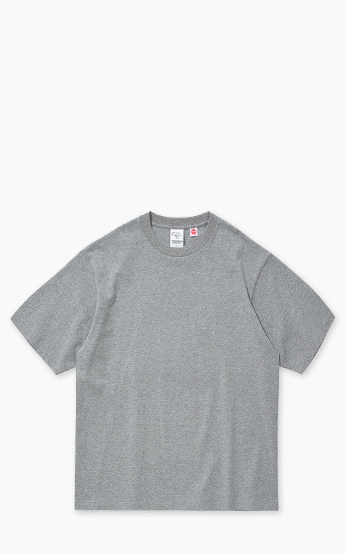 Cotton Research Club S/S Tubular T-Shirt Heather Grey