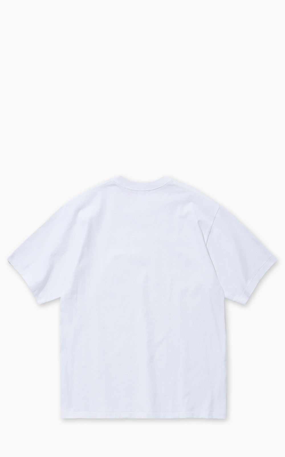Cotton Research Club S/S Tubular T-Shirt White