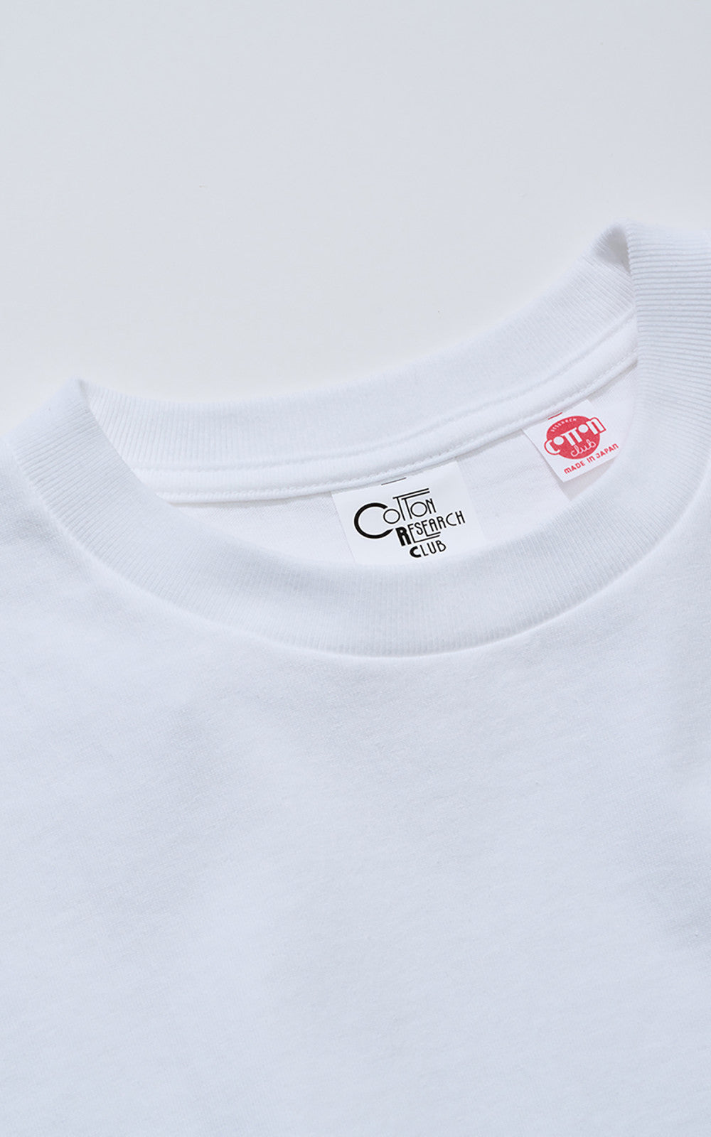 Cotton Research Club S/S Tubular T-Shirt White
