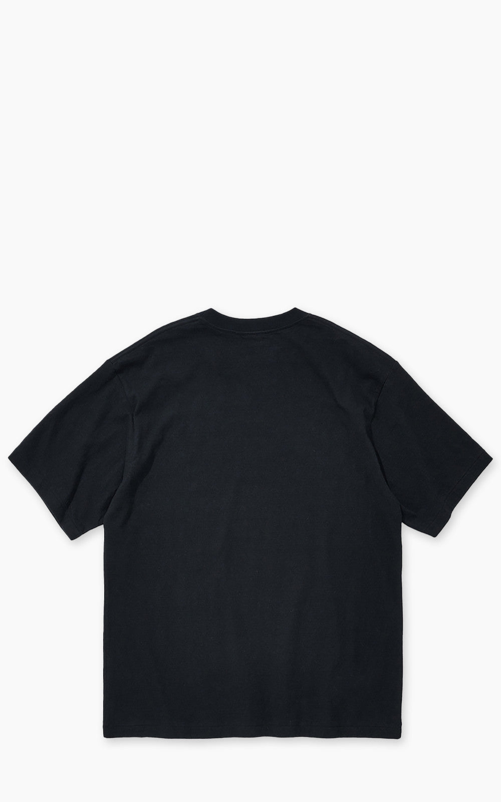 Cotton Research Club S/S Slubby T-Shirt Black