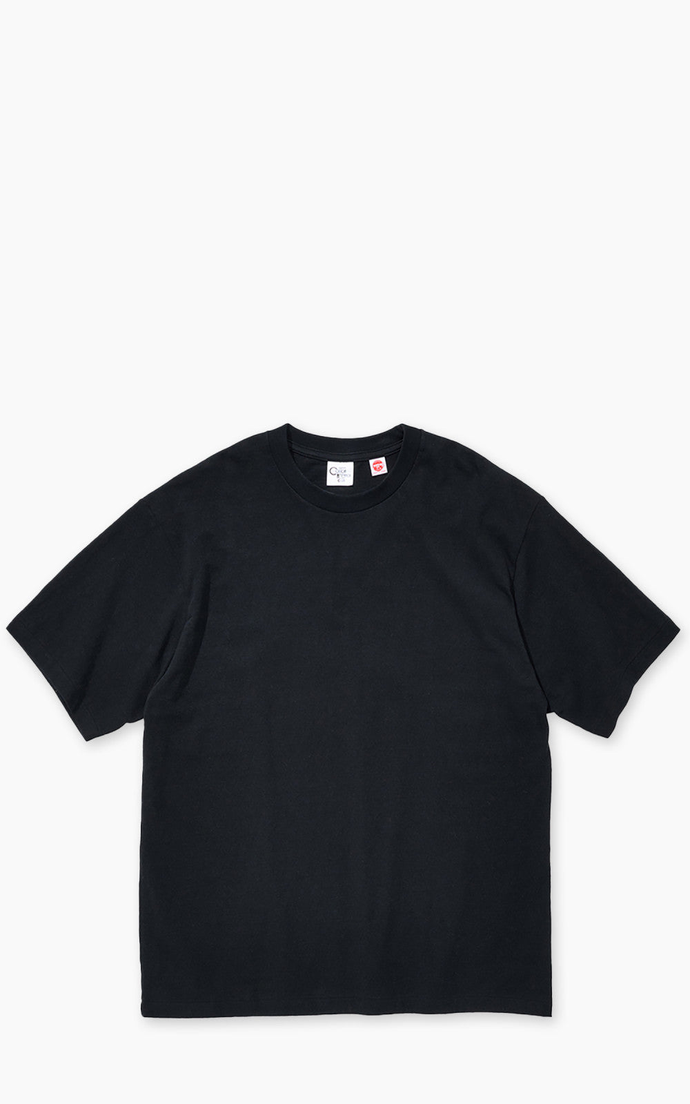 Cotton Research Club S/S Slubby T-Shirt Black