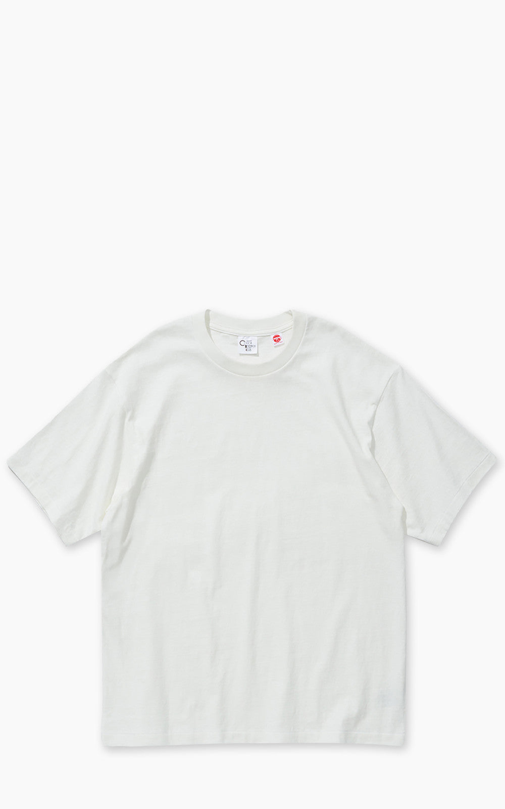 Cotton Research Club S/S Slubby T-Shirt White