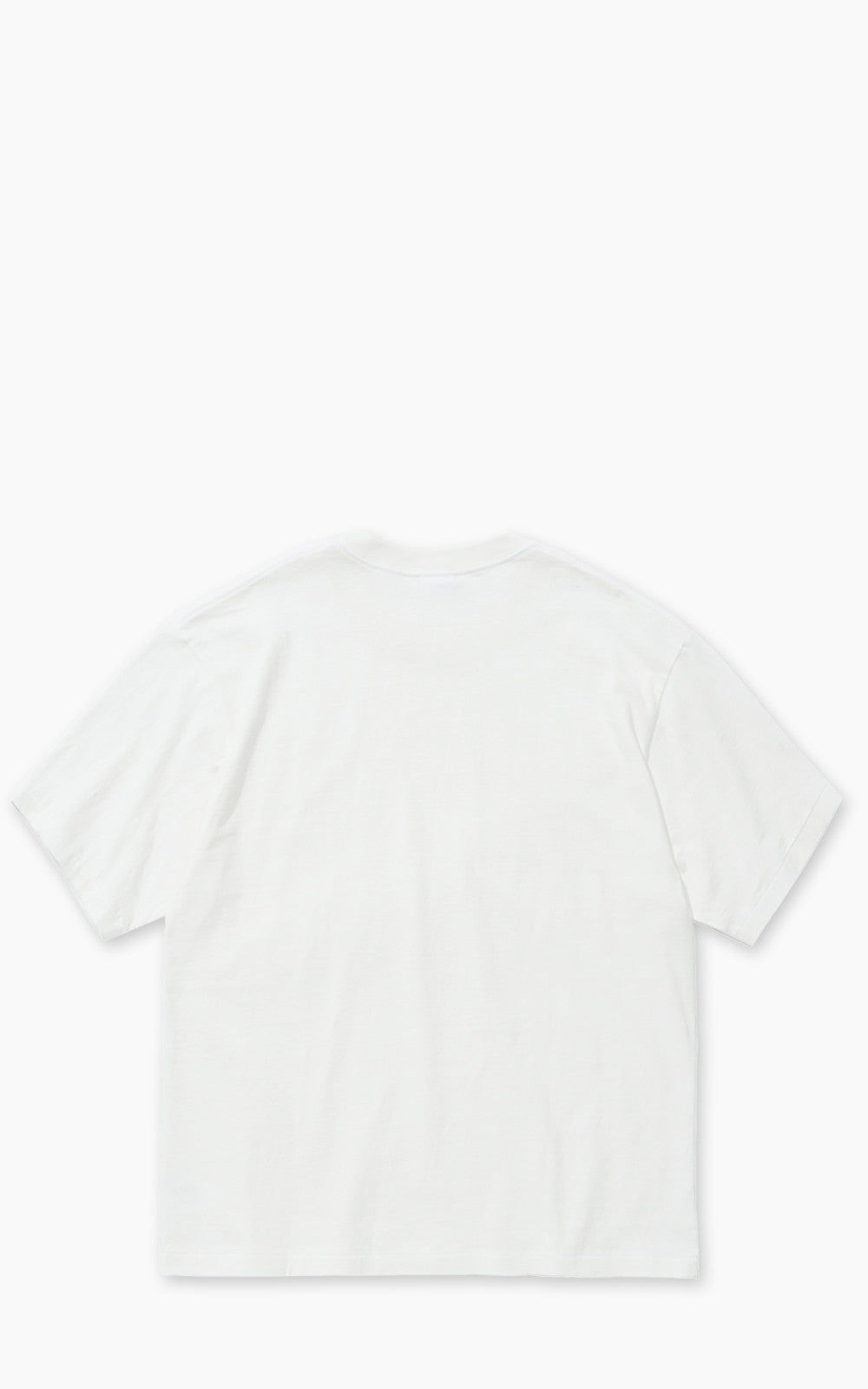 Cotton Research Club S/S Slubby T-Shirt White