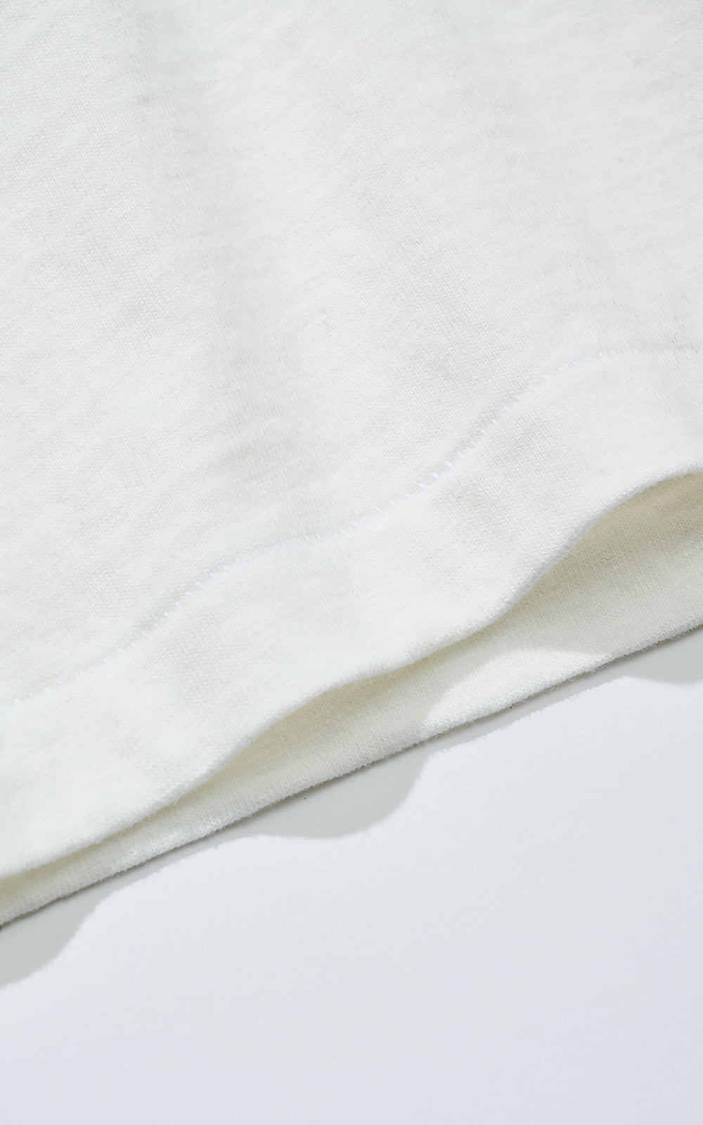 Cotton Research Club S/S Slubby T-Shirt White