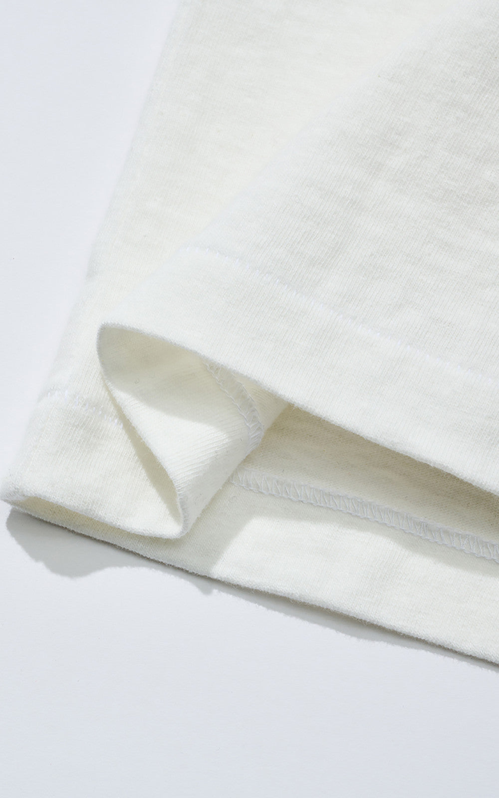 Cotton Research Club S/S Slubby T-Shirt White