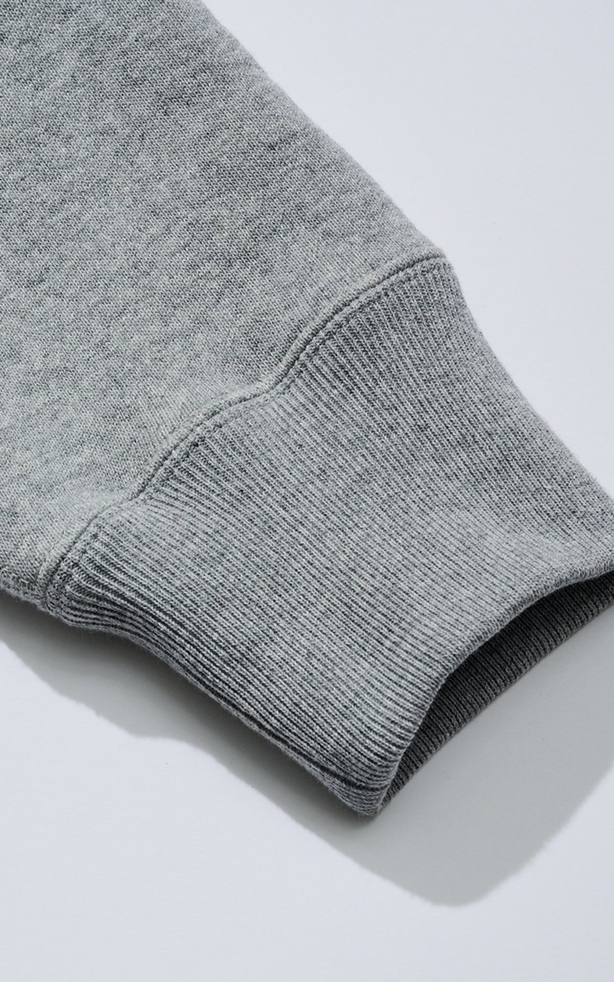 Cotton Research Club Loopwheel Terry Crewneck Heather Grey