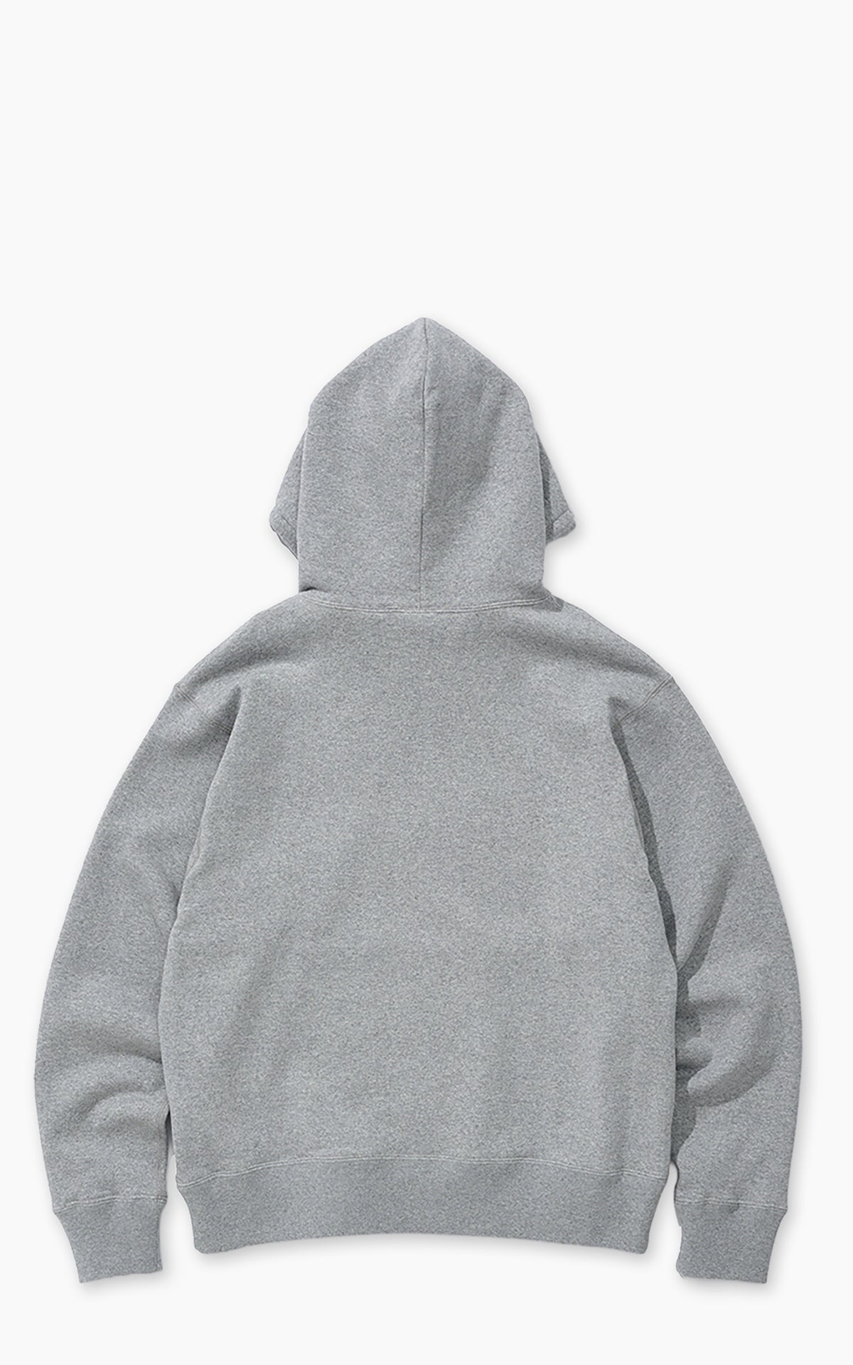 Cotton Research Club Loopwheel Terry Hoodie Heather Grey