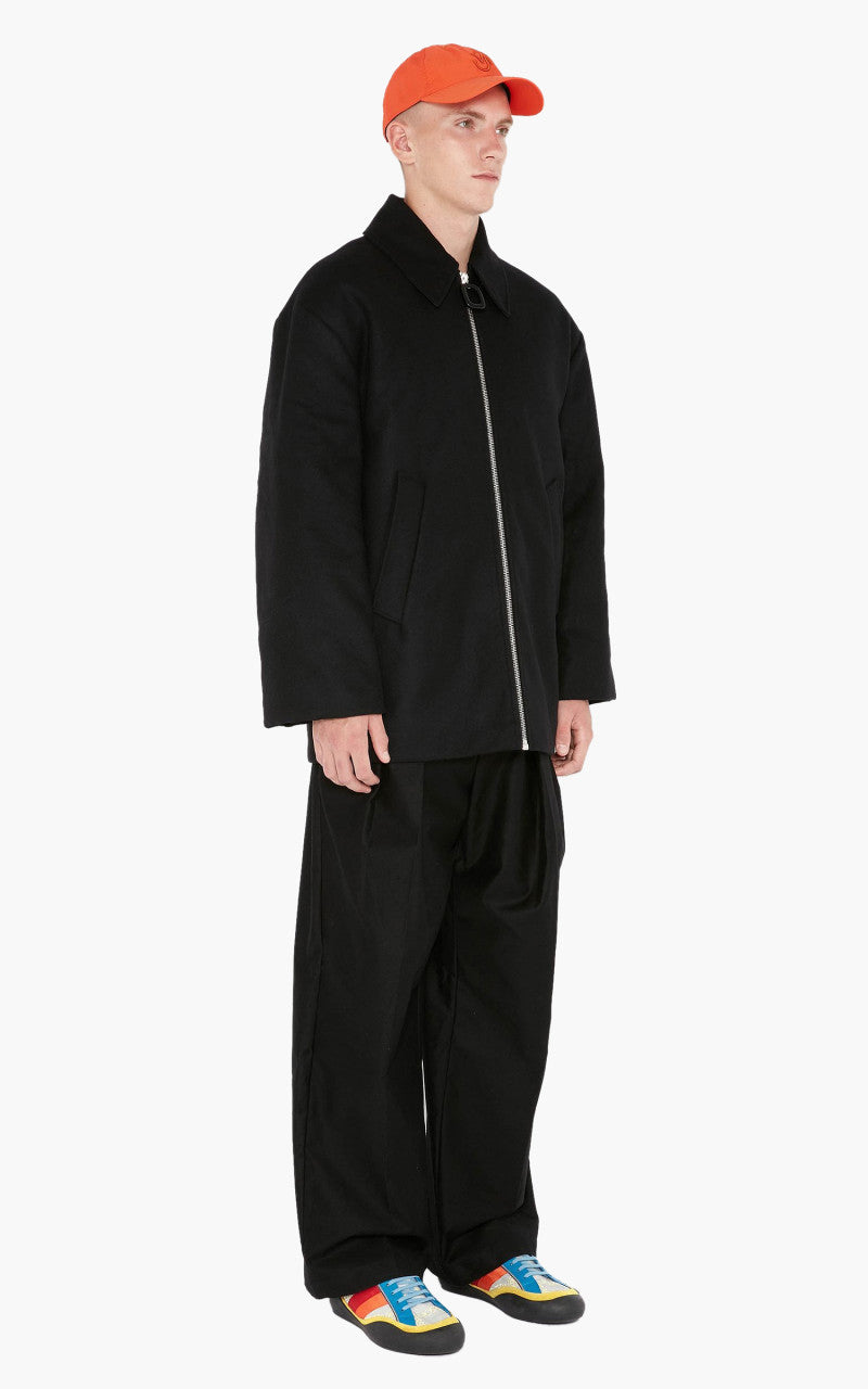 JW Anderson Puller Padded Short Coat Black
