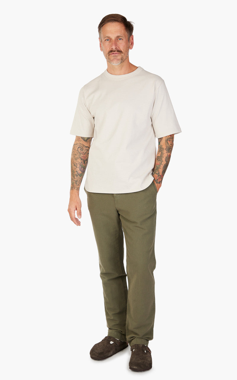 Jackman Grace T-Shirt Rosin White