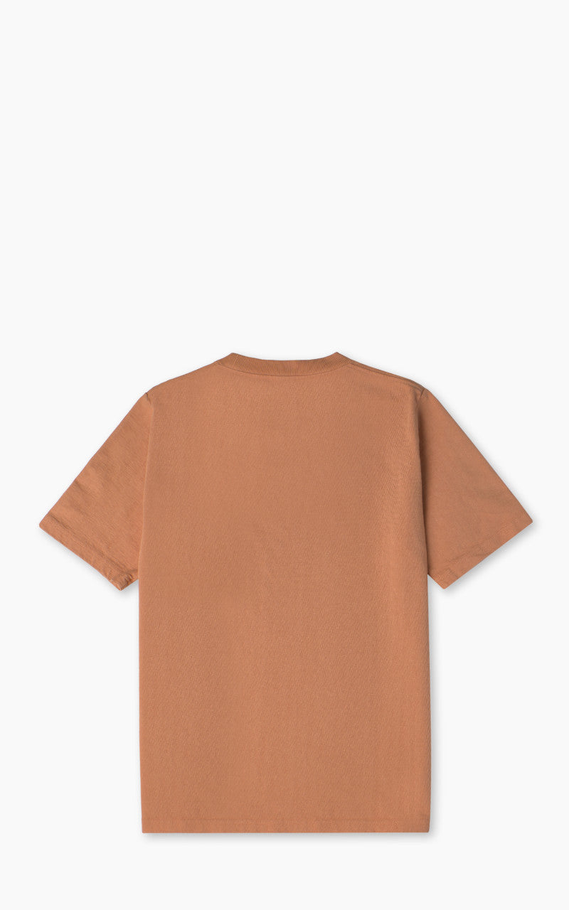 Jackman Dotsume Pocket T-Shirt Coral