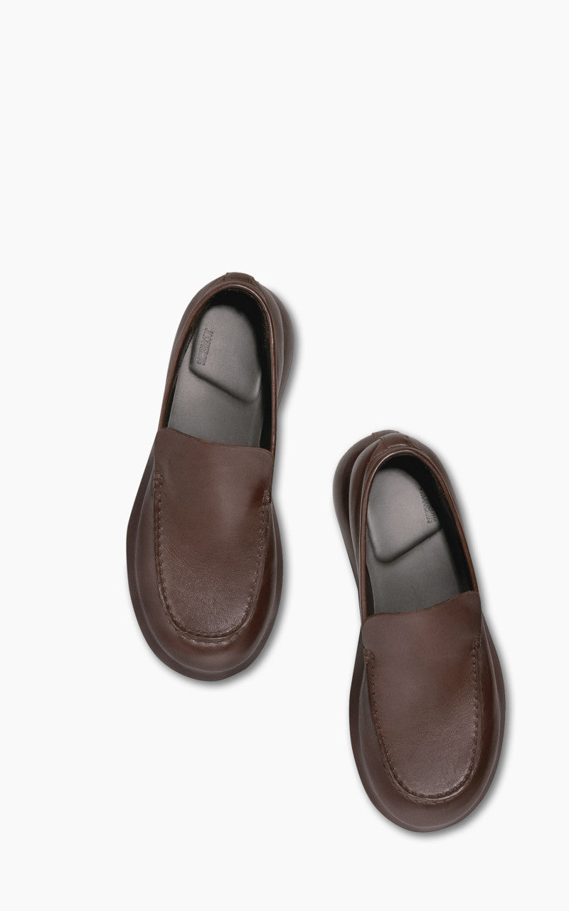 Jacquemus Les Mocassins Bricciola Sculpted Loafers Brown
