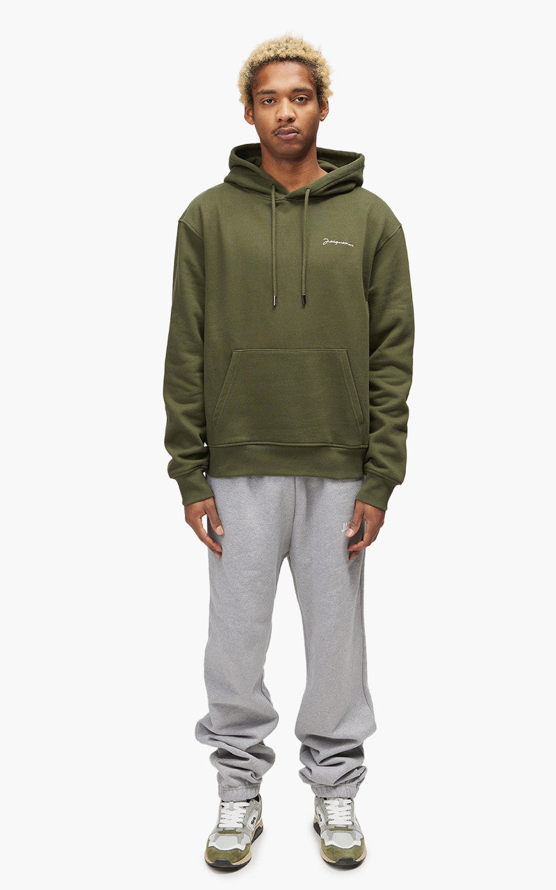 Jacquemus Le Sweatshirt Brode Khaki