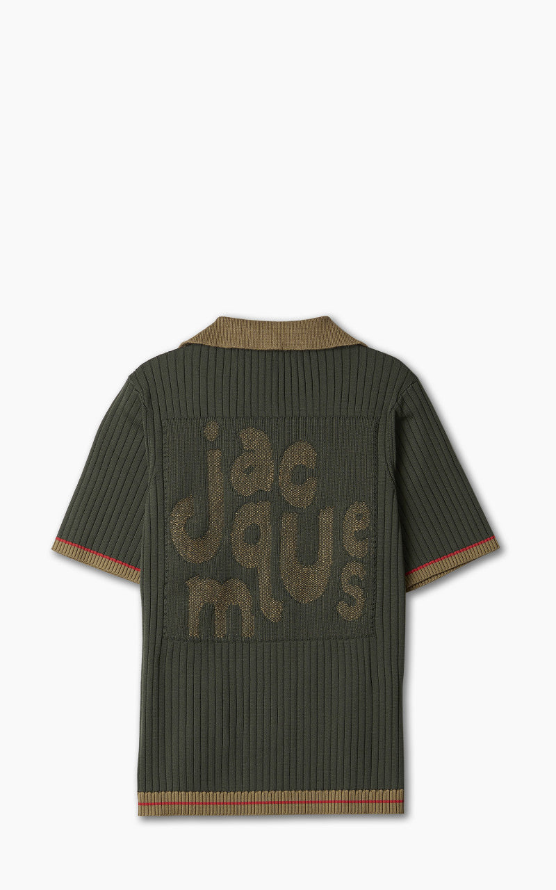 Jacquemus La Maille Treze Jacquemus Team Polo Green