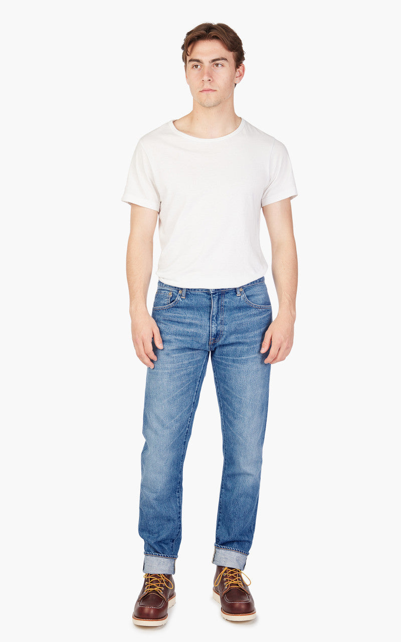 Japan Blue J304 Circle Straight Aging Wash Selvedge 12.5oz