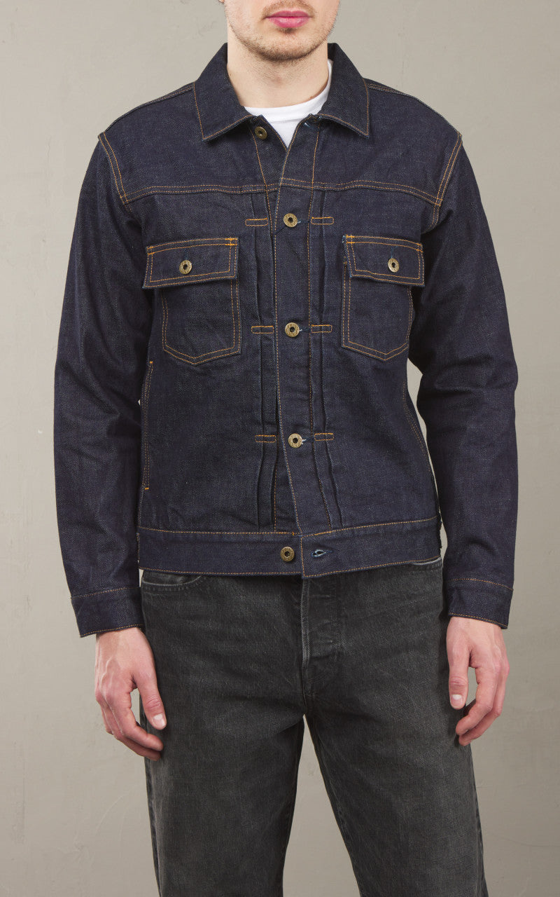 Japan Blue JBGJ1000 Type 2 Denim Jacket Indigo 14.8oz