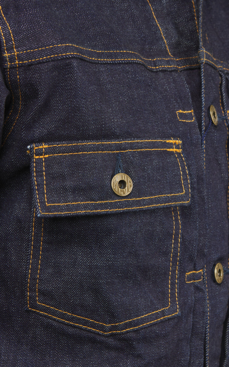 Japan Blue JBGJ1000 Type 2 Denim Jacket Indigo 14.8oz
