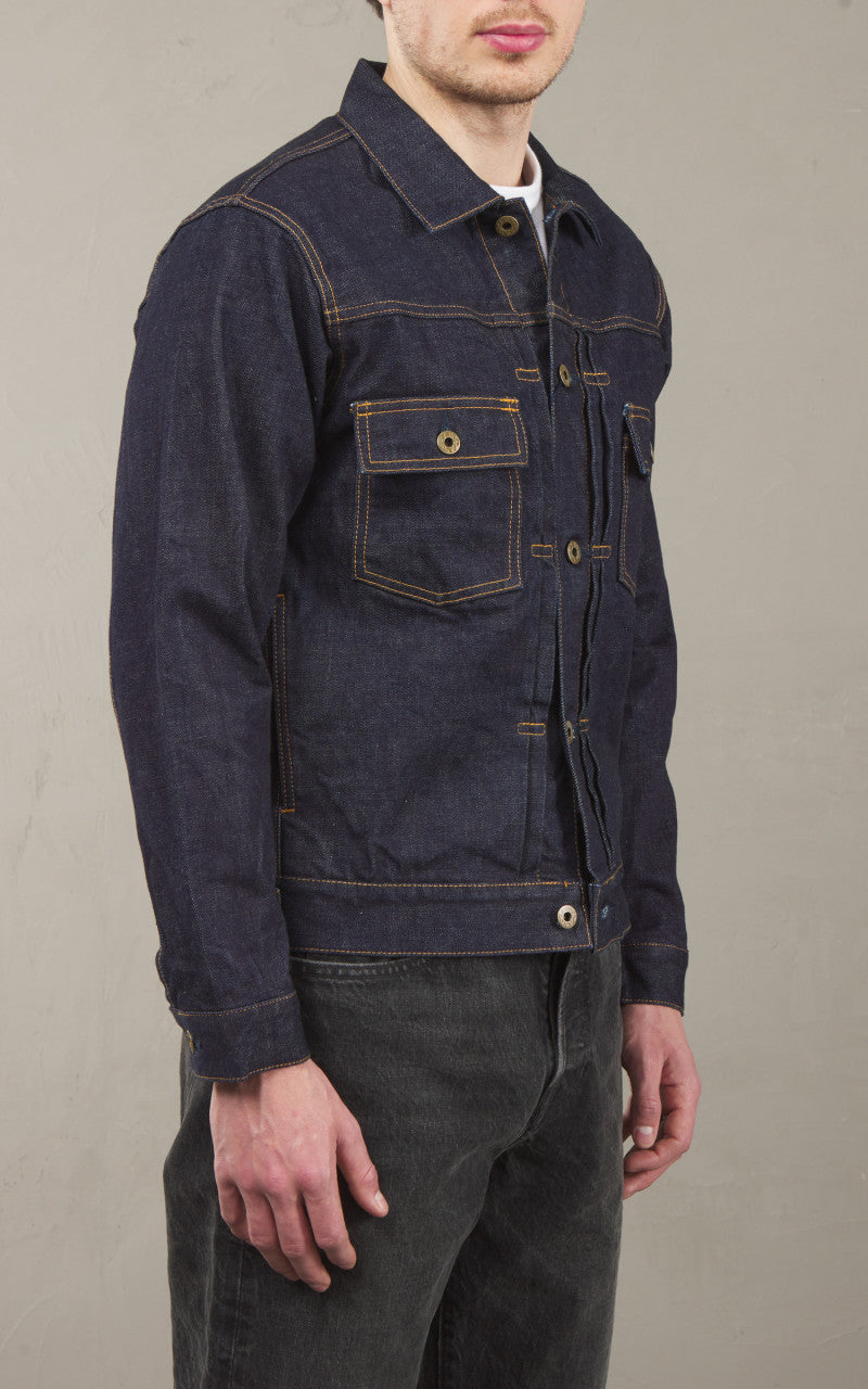 Japan Blue JBGJ1000 Type 2 Denim Jacket Indigo 14.8oz