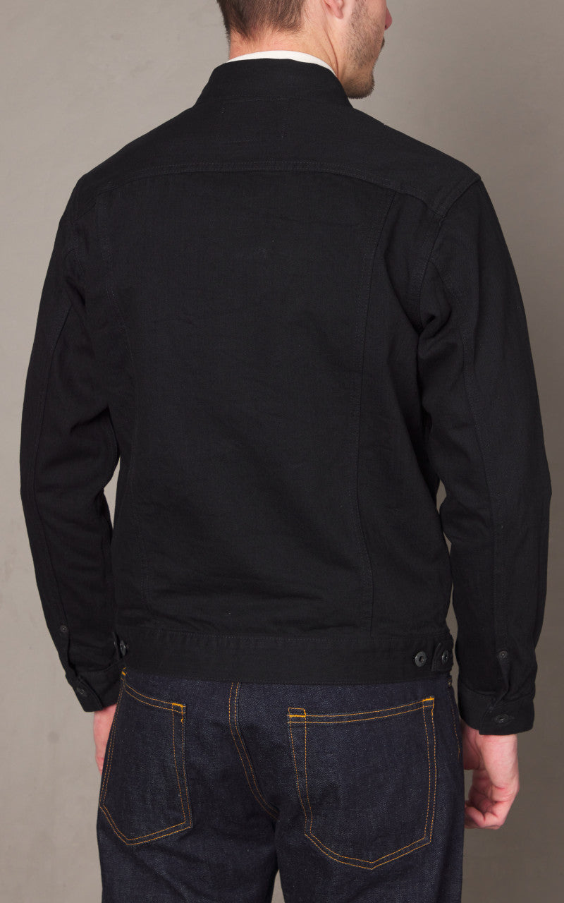 Japan Blue JBGJ1002 Type 2 Denim Jacket Black 14oz