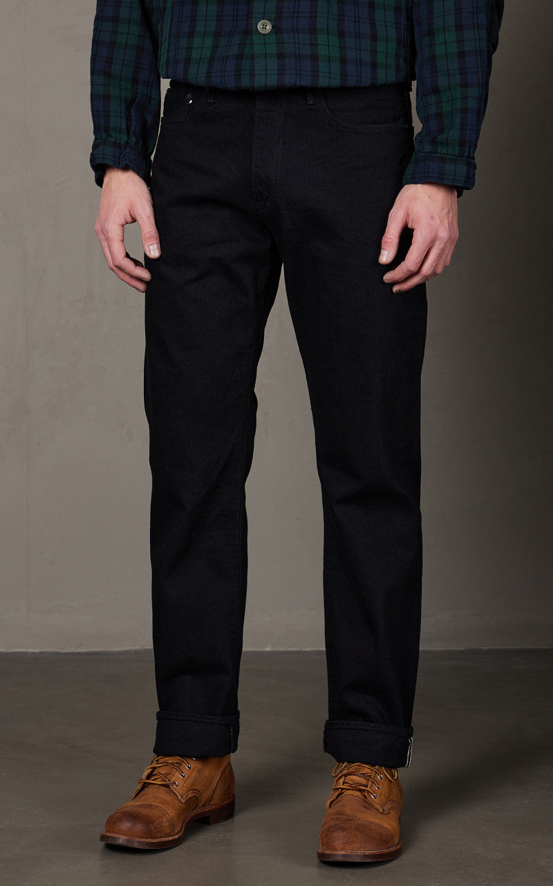 Japan Blue J414 Classic Straight Jeans Selvedge Black 14oz