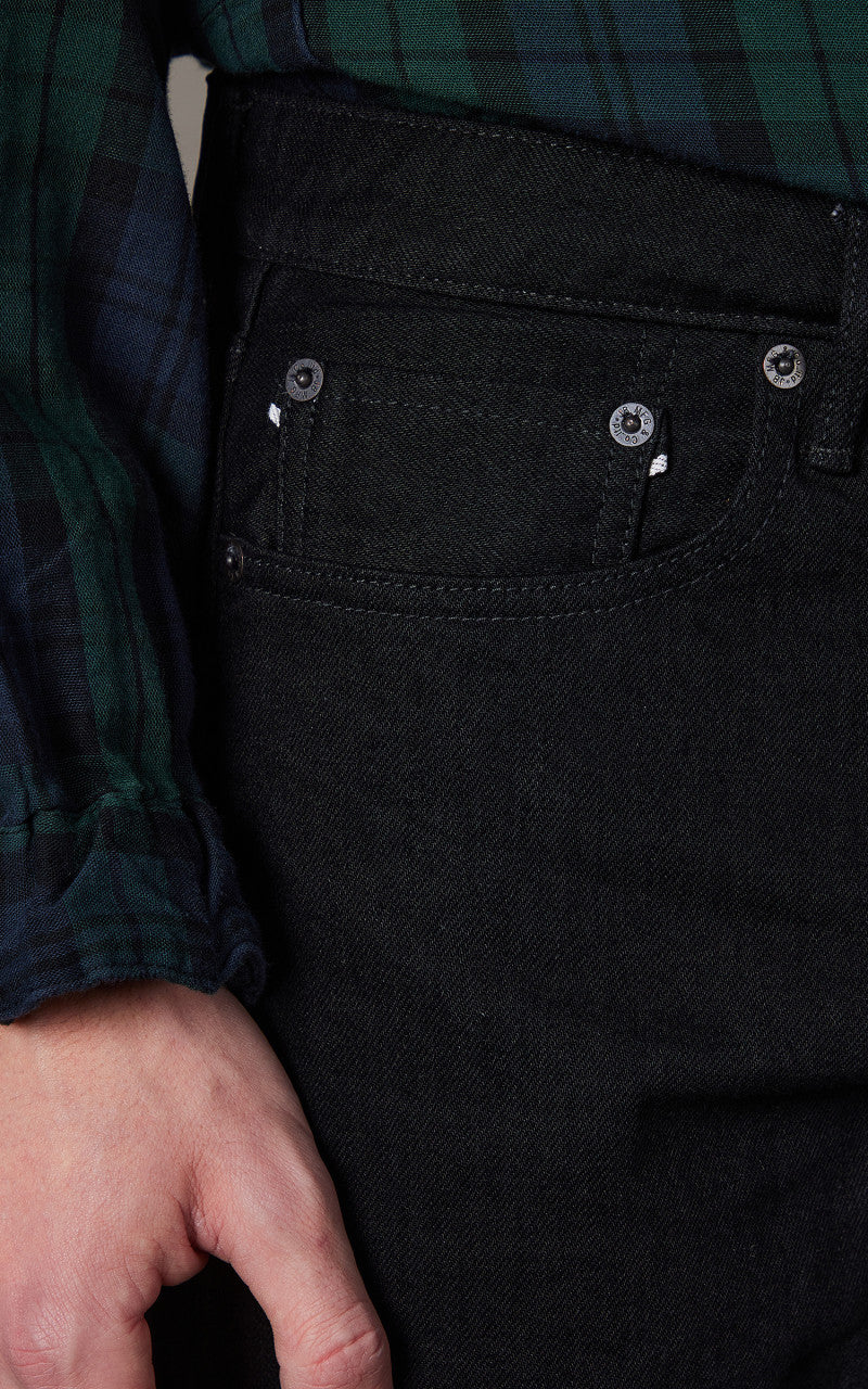 Japan Blue J414 Classic Straight Jeans Selvedge Black 14oz