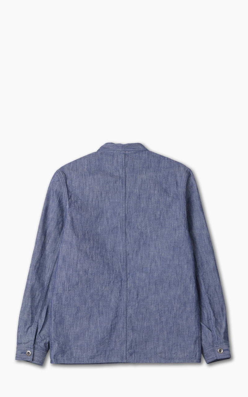 Japan Blue Heavy Chambray Coverall Sax 14oz