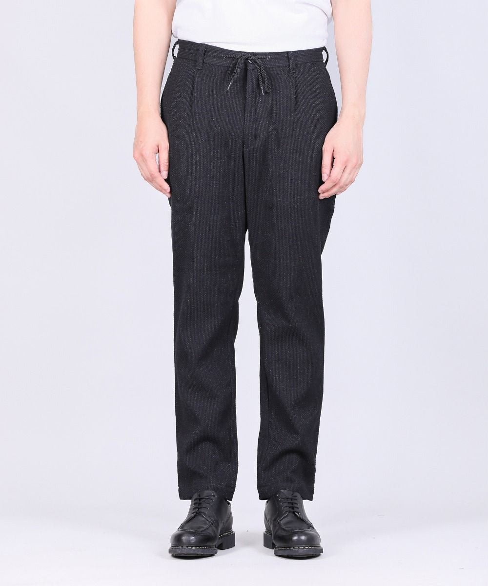 Japan Blue JBPT1024 Sashiko Easy Tapered Pants Black 11oz