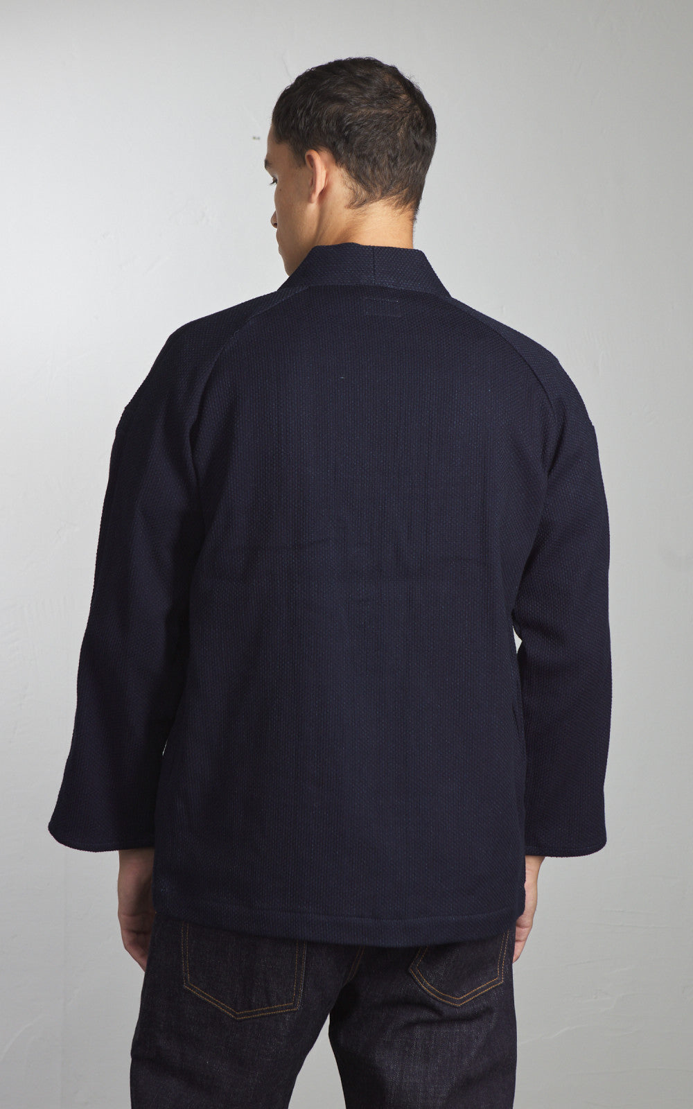 Japan Blue JBOT1305 Sashiko Haori Indigo 11oz