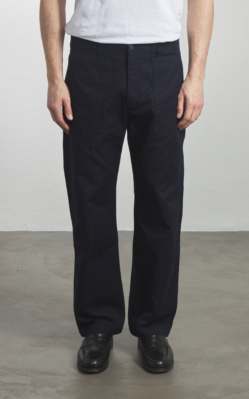 Japan Blue JBPT1016 French Work Serge Baker Pants Navy