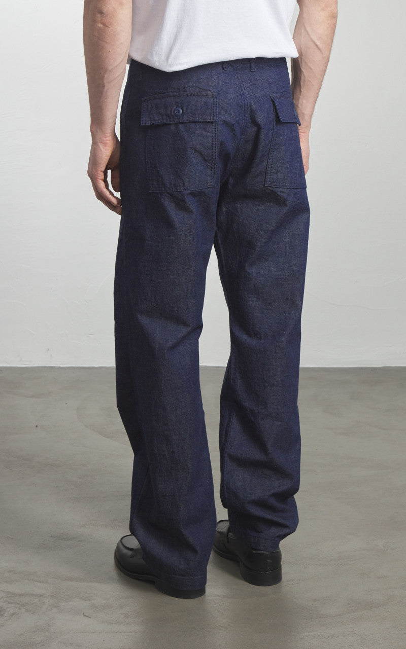 Japan Blue JBPT1017 Military Denim Baker Pants Indigo 10oz