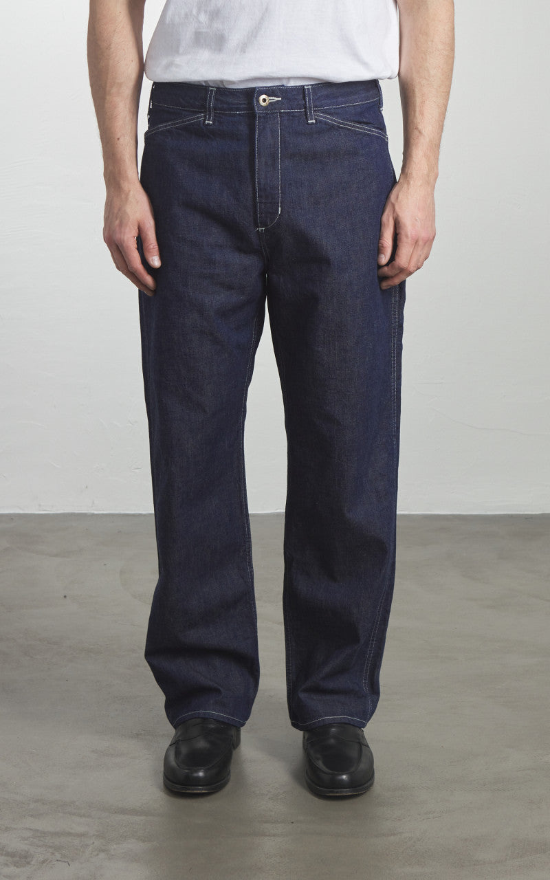 Japan Blue JBPT1021 Wide Military Denim Carpenter Pants Indigo 10oz