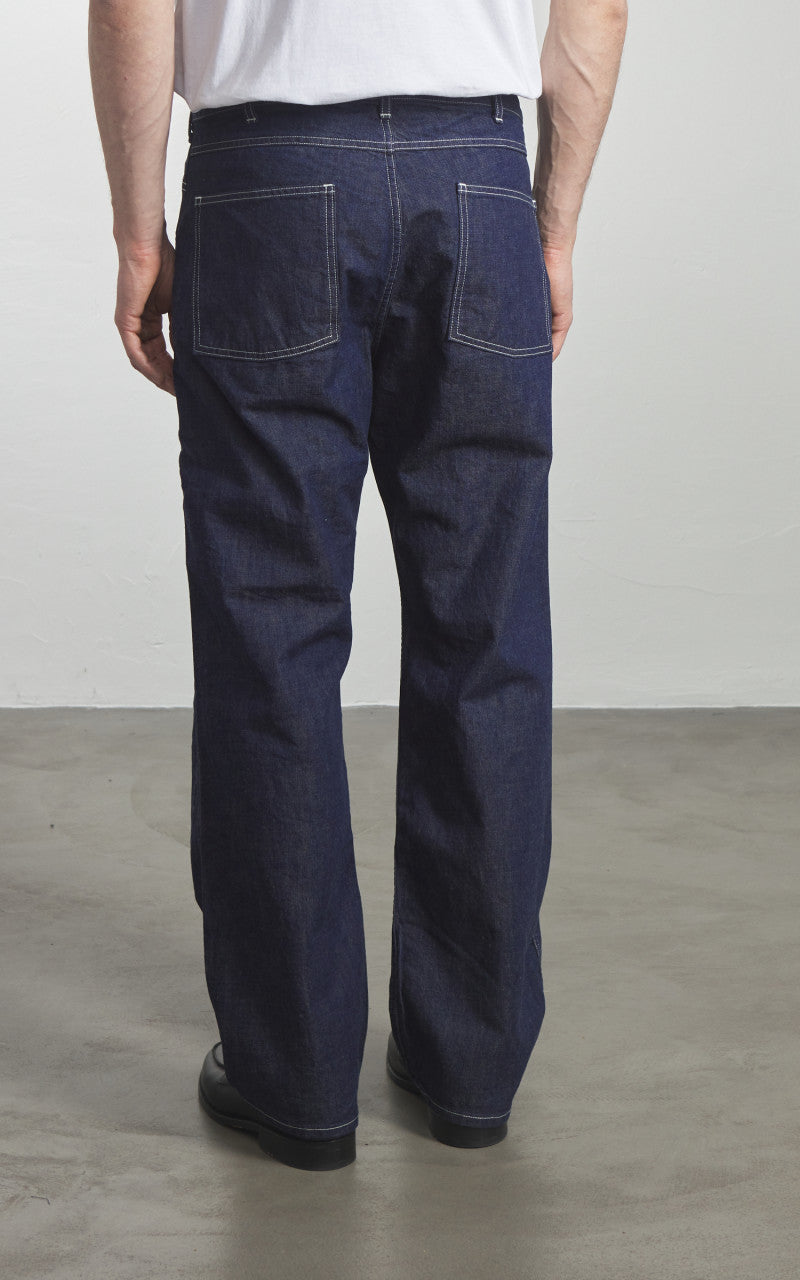 Japan Blue JBPT1021 Wide Military Denim Carpenter Pants Indigo 10oz