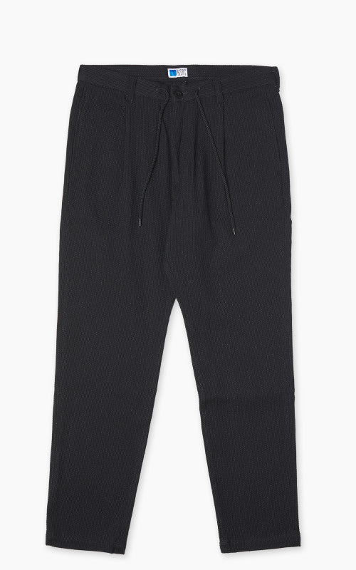 Japan Blue JBPT1024 Sashiko Easy Tapered Pants Black 11oz