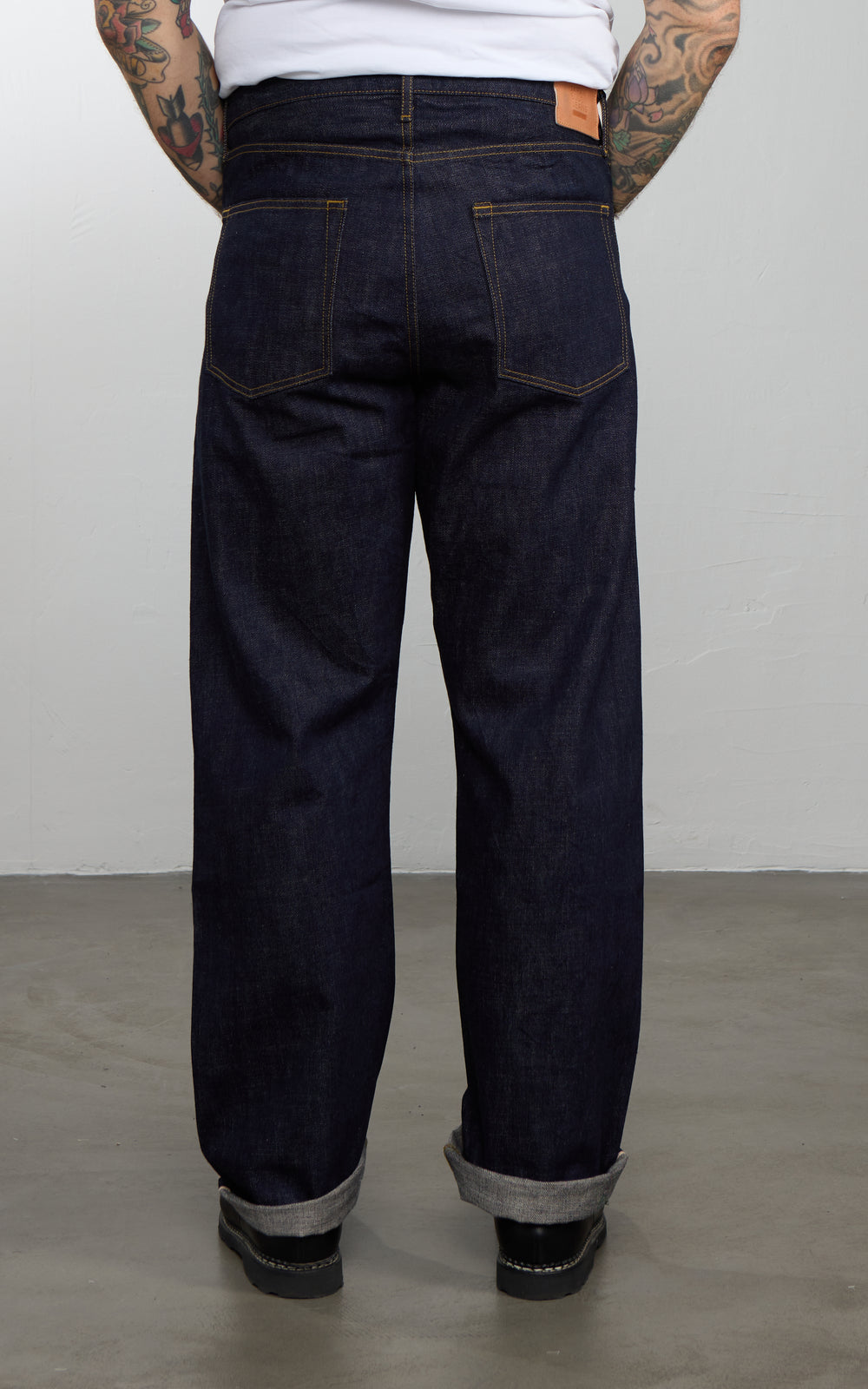 Japan Blue J504 Loose Straight Jeans Africa Cotton Selvedge 12.5oz