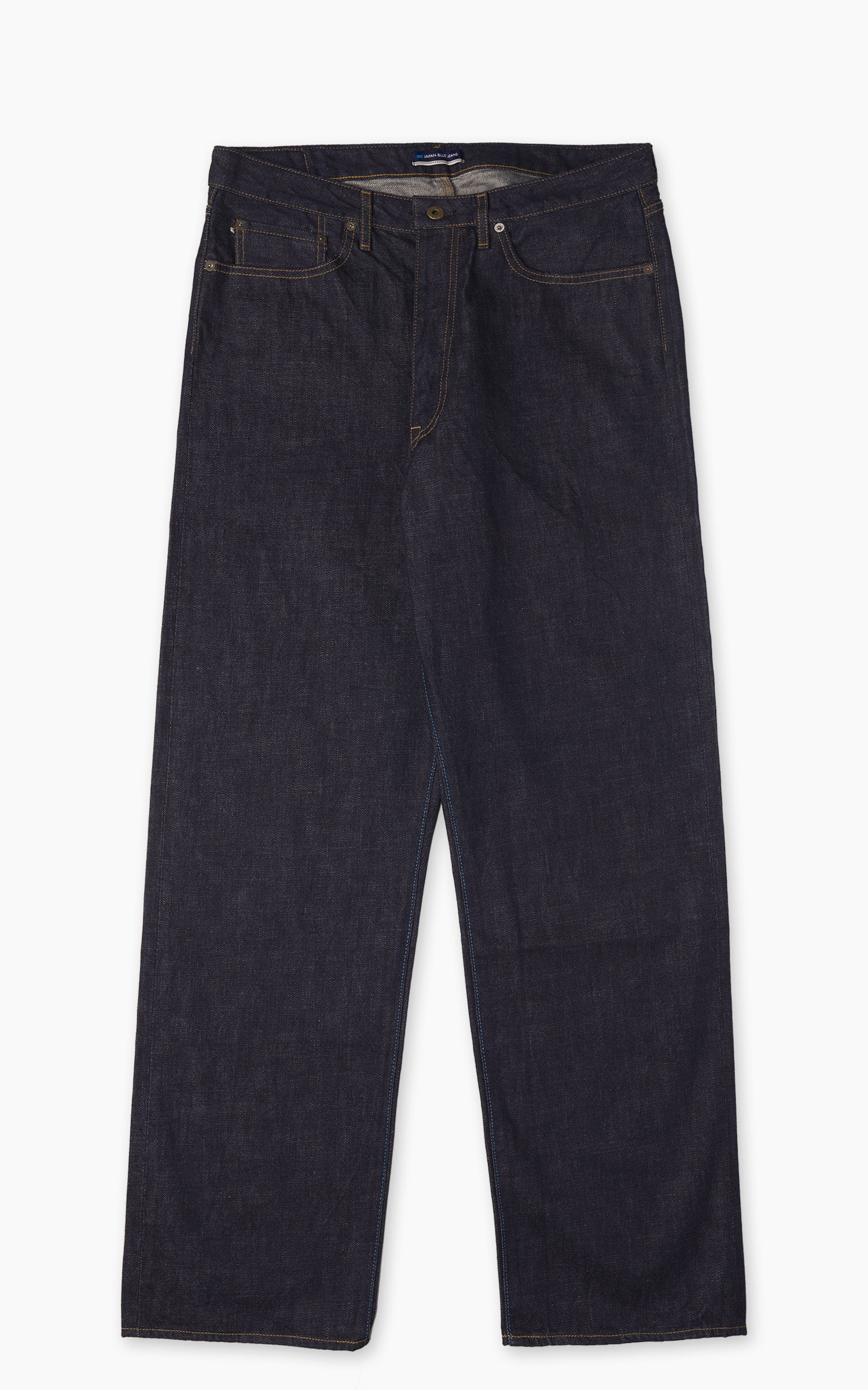 Japan Blue J504 Loose Straight Jeans Africa Cotton Selvedge 12.5oz