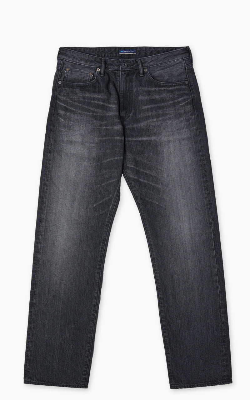 Japan Blue J414 Classic Straight Jeans Selvedge Aging Washed Grey