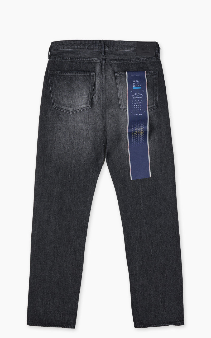 Japan Blue J414 Classic Straight Jeans Selvedge Aging Washed Grey
