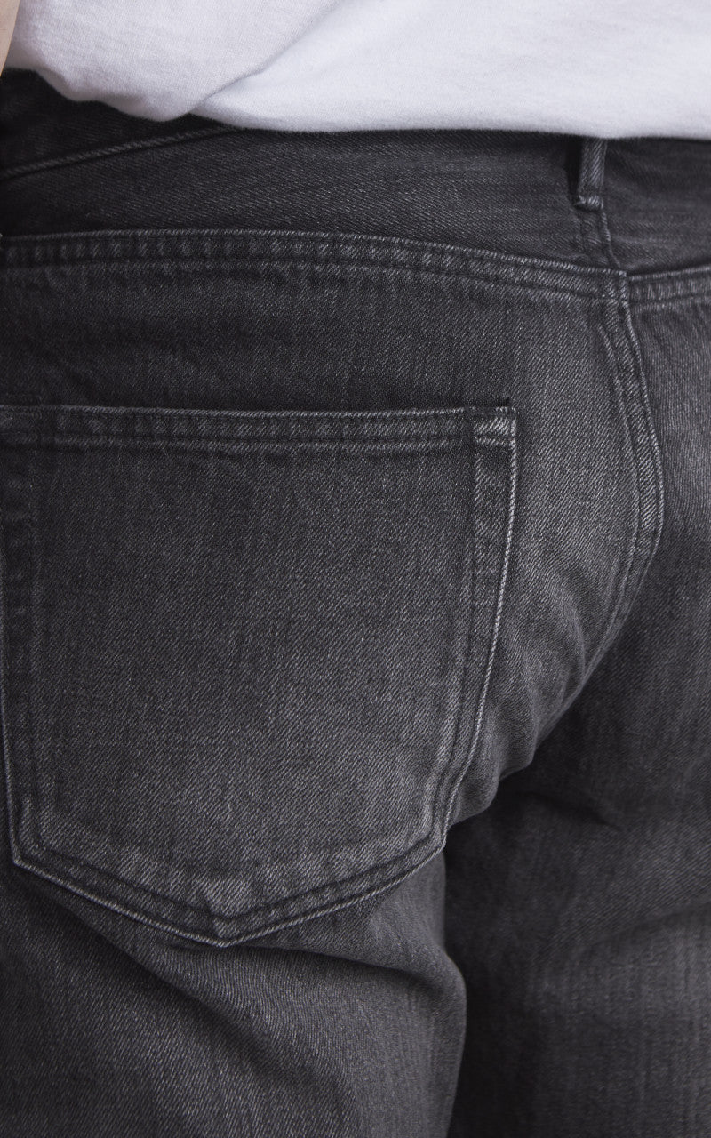 Japan Blue J414 Classic Straight Jeans Selvedge Aging Washed Grey