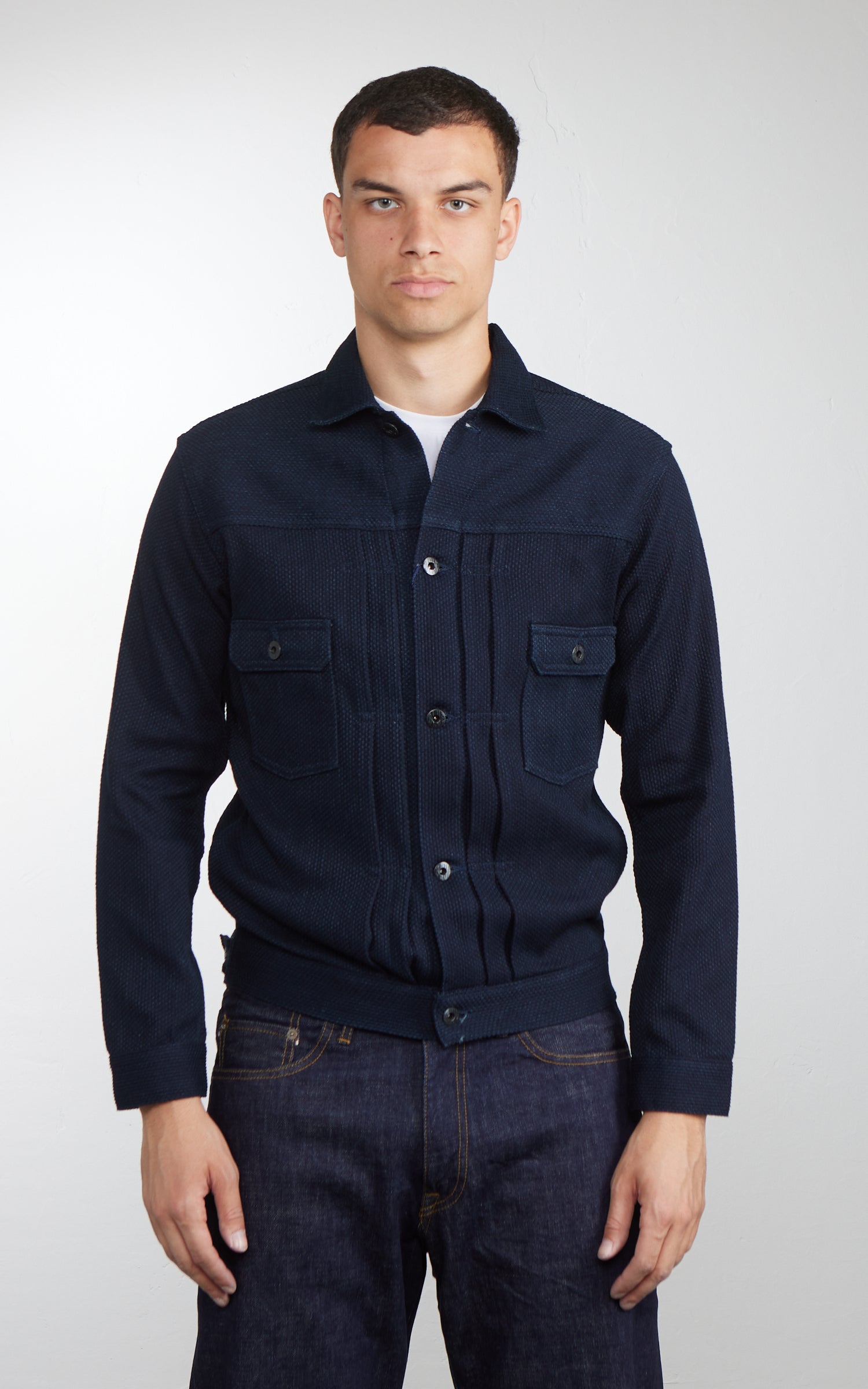 Japan Blue JBGJ1005 Sashiko Type 2 Jacket Indigo 11oz