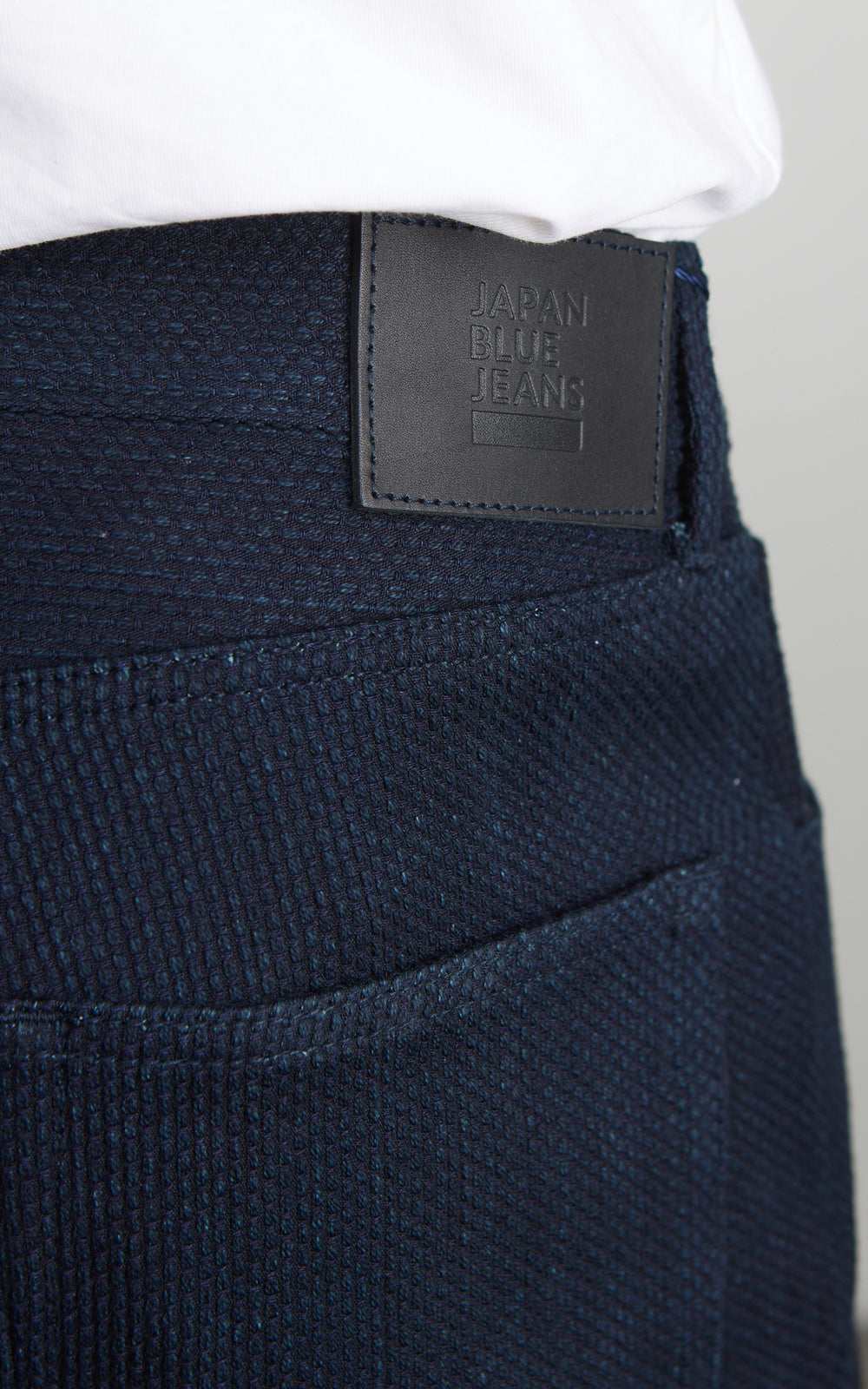 Japan Blue JBJE1500 Sashiko Wide Tapered Pants Indigo