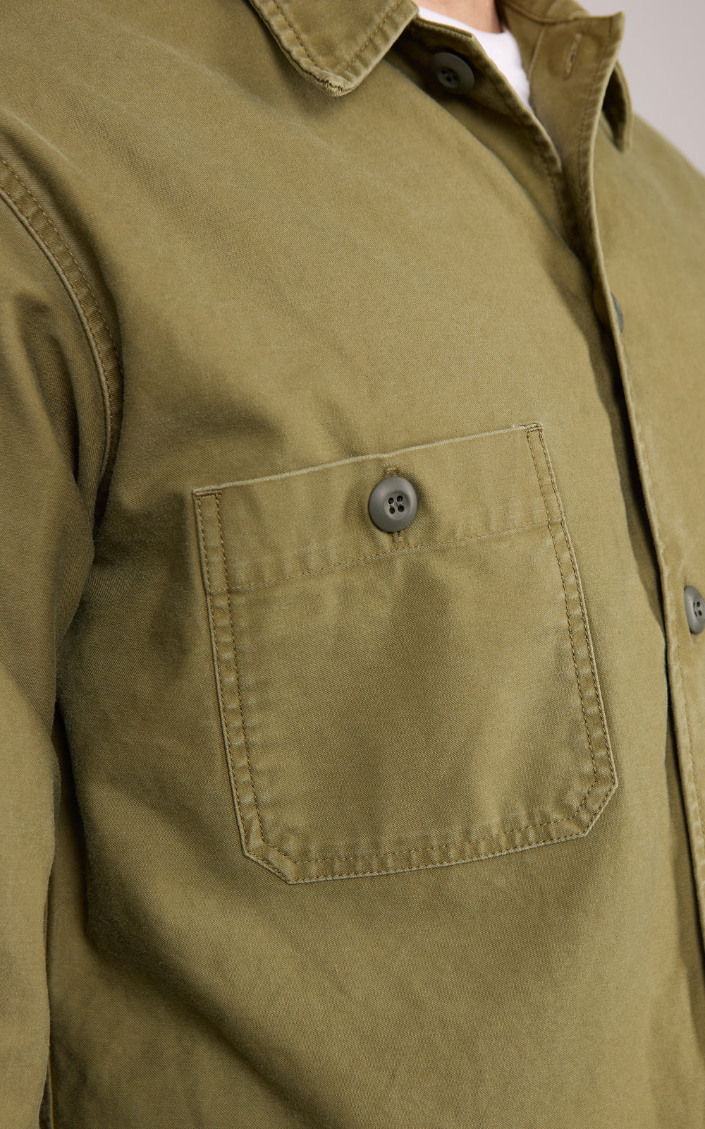 Japan Blue JBLS1021 BDU Shirt Olive Drab