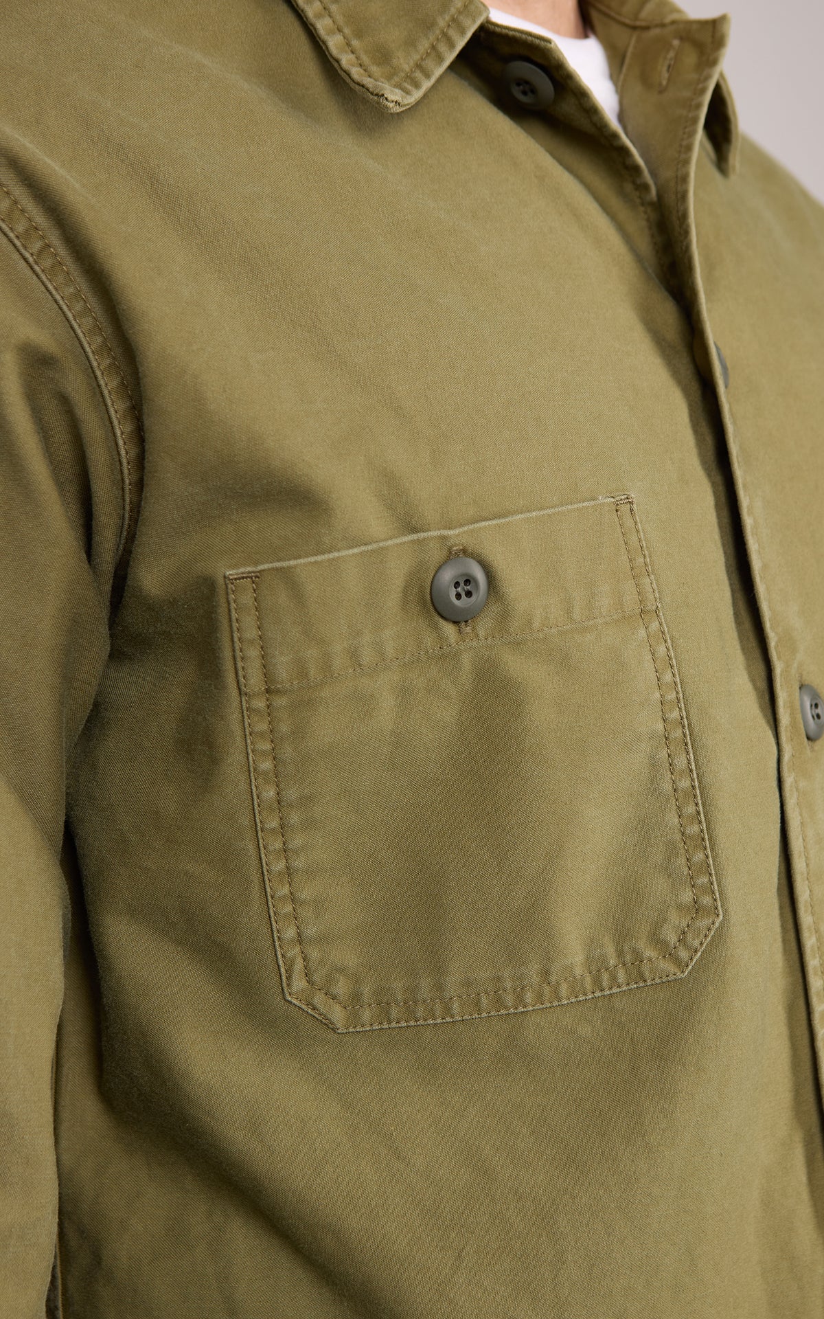 Japan Blue JBLS1021 BDU Shirt Olive Drab