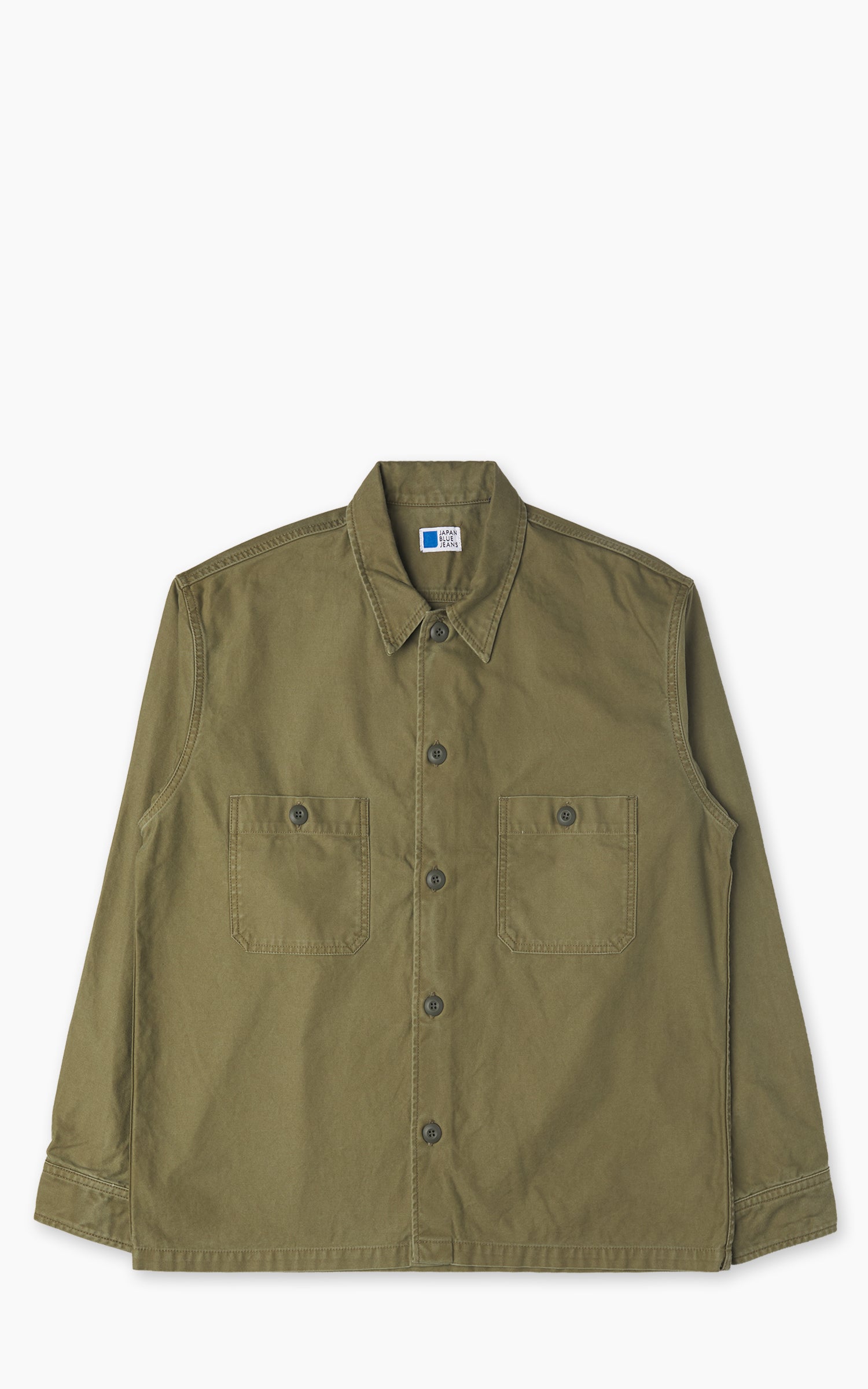 Japan Blue JBLS1021 BDU Shirt Olive Drab