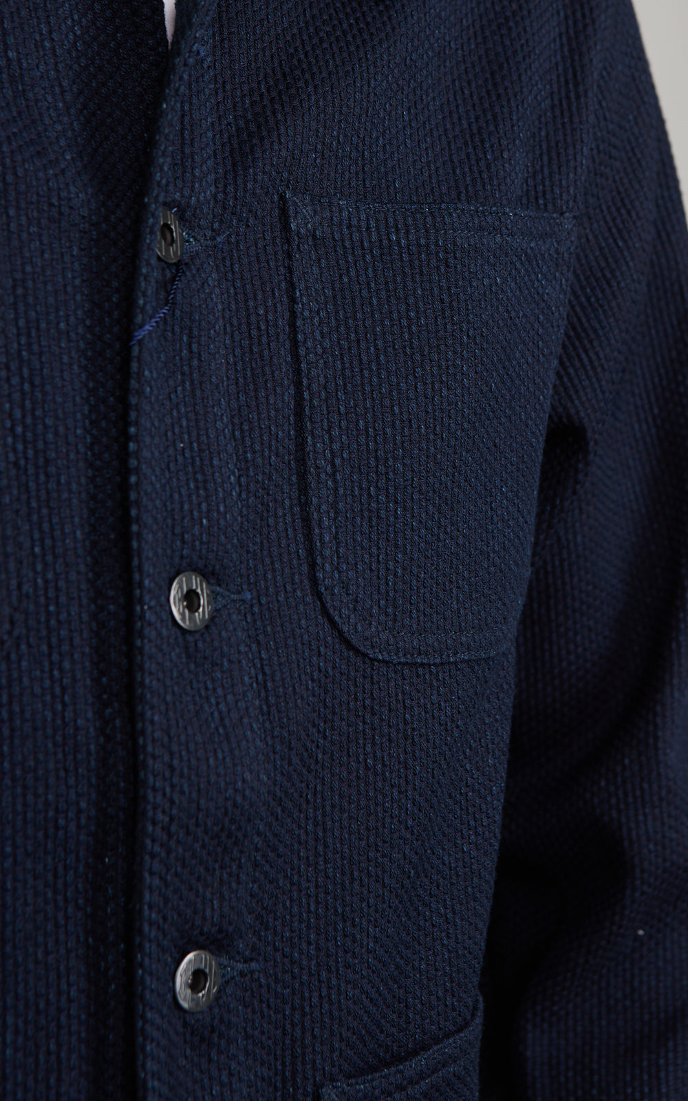 Japan Blue JBOT1304 Sashiko Coverall Jacket Indigo 11oz