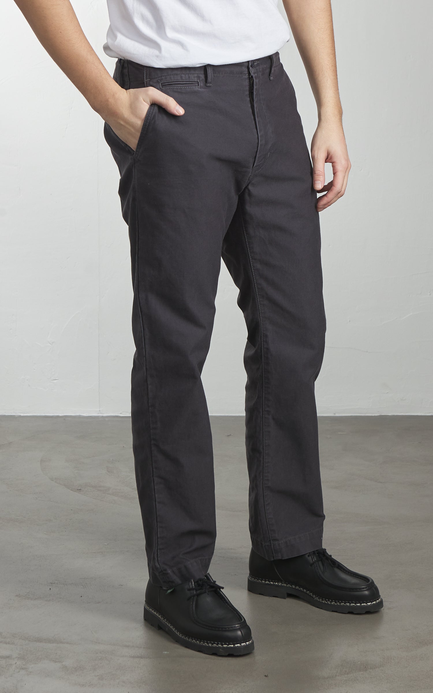 Japan Blue JBPT1026 Regular Fit Trouser Black