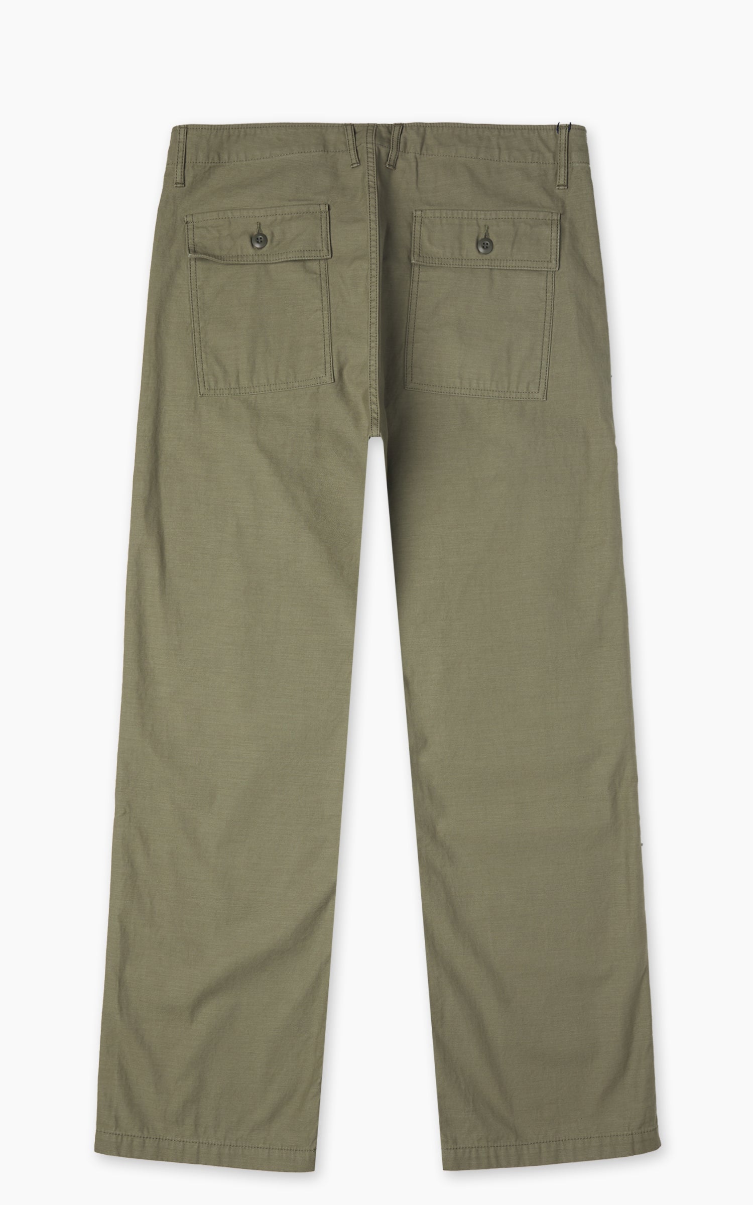 Japan Blue JBPT1031 Relaxed Fit Baker Pants Olive Drab