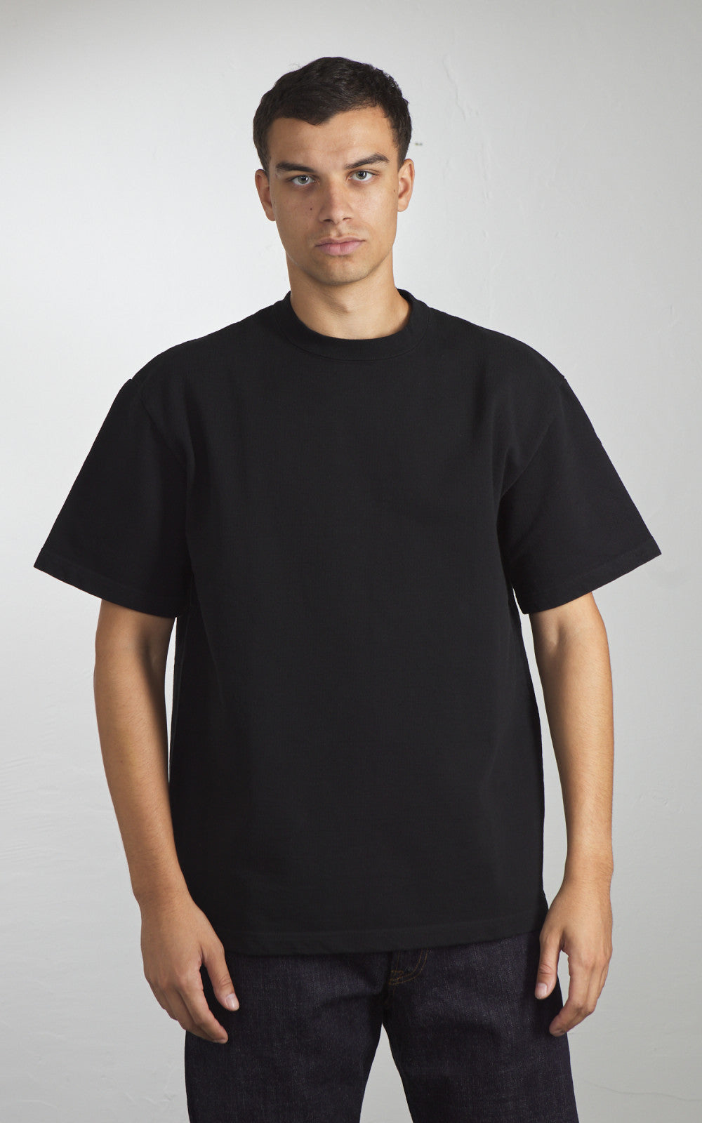 Japan Blue JBTS1020 Inlay S/S T-Shirt Black