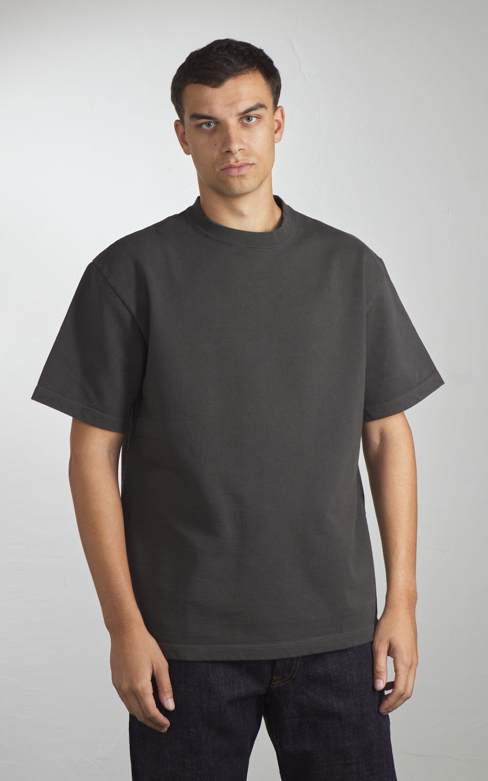 Japan Blue JBTS1020 Inlay S/S T-Shirt Grey