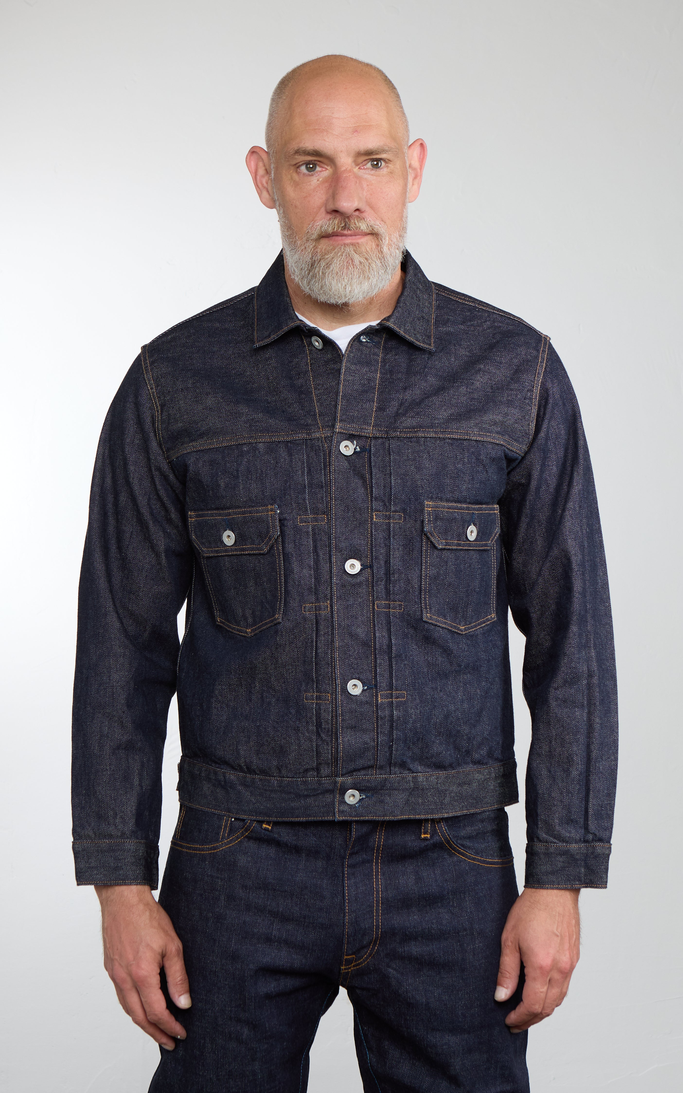 Japan Blue JMGJ1201 Type 2 Denim Jacket Selvedge Indigo 14oz